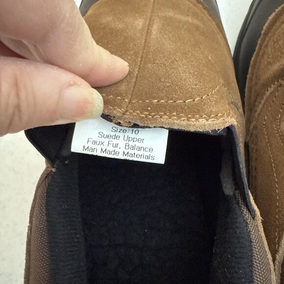 Northside Dawson Shoes Mens Size 10 Brown Polar Suede Slip-On Insulated - Picture 7 of 11